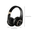 thumbnail image 4 of Bluetooth Headphones for Kids, Wireless Headphones with Microphone Includes Aux Cord, Volume Reduced Kids Foldable Headphones for School, Home, or Travel, 4 of 9