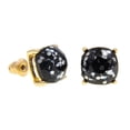 thumbnail image 1 of Pendientes de resina con efecto de estrella de colores y lentejuelas cuadradas de imitación de gemas, pendientes de moda sencillos, 1 of 6