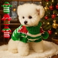 thumbnail image 3 of Christmas Pet Dog Clothing with Holiday Patterns, Soft Polyester Shirts for Small Dogs and Cats, Festive Apparel for Christmas Photos and Holiday Parties, 3 of 7