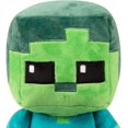 thumbnail image 4 of Peluche de zombi Yashi de Minecraft Crafter multicolor 8.75 pulgadas, 4 of 4