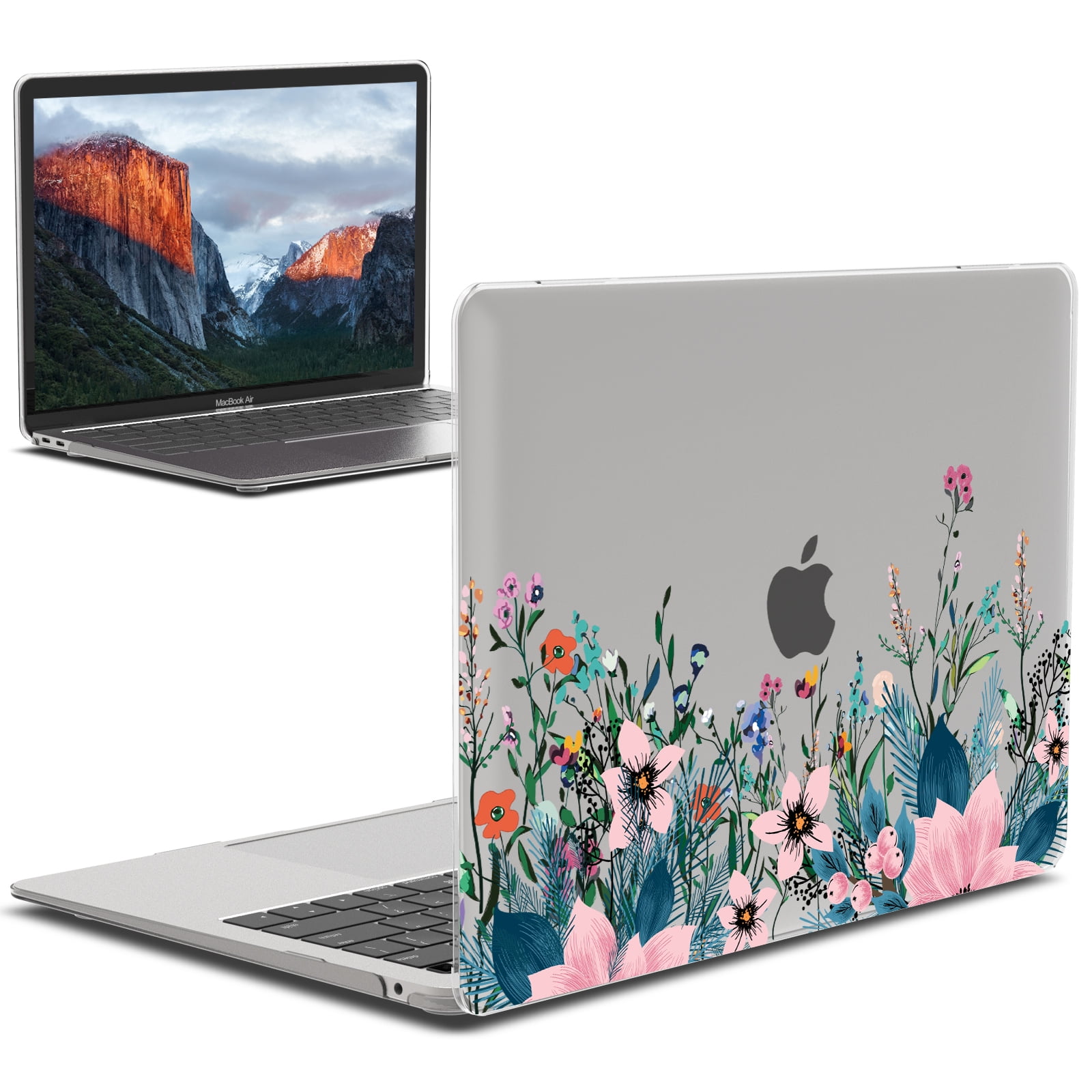 MacBook 13 Inch Case Rose Window Notre Dame De Paris Plastic Hard Shell Compatible Mac Air 11 Pro 13 15 MacBook Air 2018 Case Protection for MacBook 2016-2019 Version