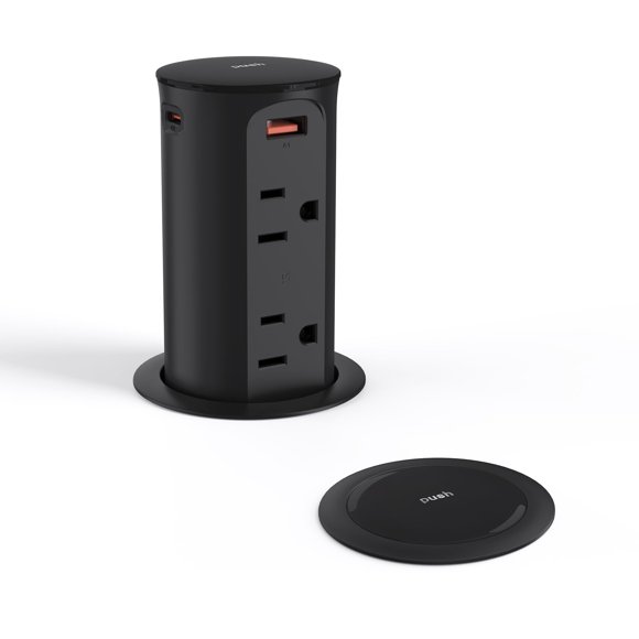 Toma de corriente Jgstkcity Pop Up para encimeras y escritorios USB-C de 20 W