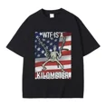 thumbnail image 2 of WTF Is A Kilometer - Camiseta con estampado gráfico divertido de esqueleto para hombre y mujer, camiseta vintage informal a la moda, camisetas de gran tamaño para hombre, 2 of 5