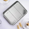 thumbnail image 6 of 26" x 20" Stainless Steel Baking Pan, Dishwasher Safe, 6 of 8