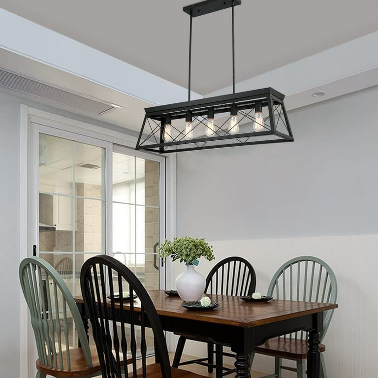 Black kitchen chandelier deals