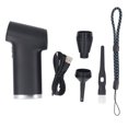 thumbnail image 2 of Handheld Jet Blower Air Duster, 130000RPM Rechargeable Cordless Fan with LED Light, Powerful Wind Adjustable Speed for Office Computer Keyboard, Vehicles, Cars, and Home Cleaning, 2 of 7