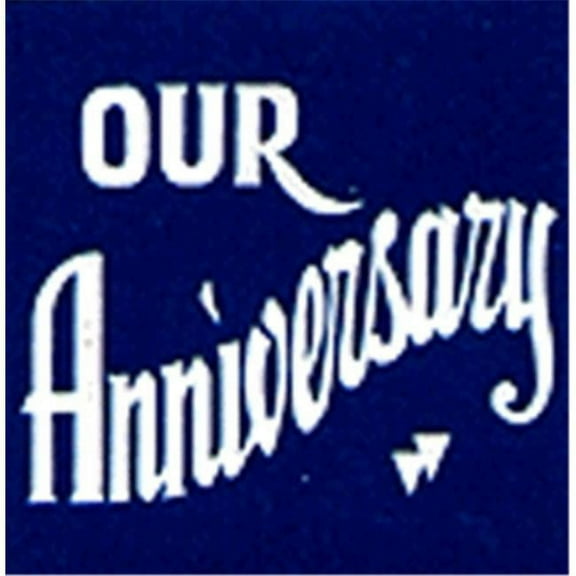 Annin Flagmakers 483900 Anniversary Center Cotton Sheeting-3 ft .X 3 ft.