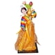 thumbnail image 5 of Muñecas Hanbok de figura de geisha coreana, estatua de Kabuki, muñeca geisha hanbok coreana colorido y naranja, 5 of 9