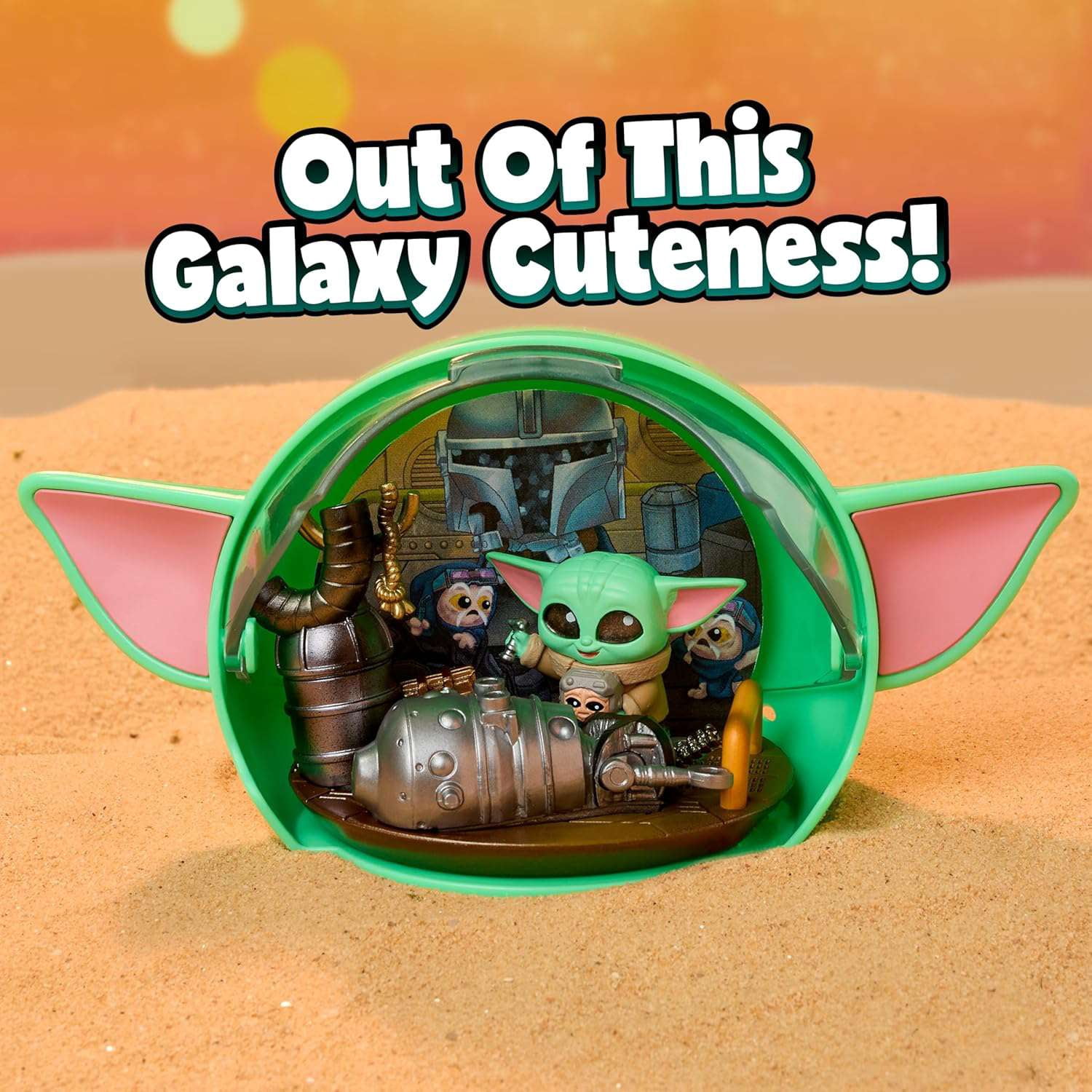 Star Wars™ Doorables Grogu Collector Capsule, Mystery Capsule Collectible Display Surprise, for Fans, Collectors and Kids age 5 up