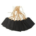 thumbnail image 4 of 50 Pieces Mini Chalkboard Tags Wooden Stocking Name Tags Double Sided Erasable Hanging Board Labels with String Twine for Kids DIY Craft Supplies Baskets Storage Bins Price Tag Supplies, 4 of 8