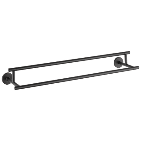 Delta Trinsic 24" Double Towel Bar, Matte Black