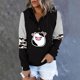 thumbnail image 2 of Sudadera Para Mujer Moda Sudaderas Con Capucha Sudaderas Manga Larga Otoño Camiseta Estampado Bolsillos Blusa Tops Odeerbi  ODB184698, 2 of 5