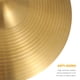 thumbnail image 5 of Platillos de latón de 10 pulgadas para percusión (Crash, Ride y Hi-hat) para principiantes (Dorado), 5 of 7