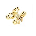 thumbnail image 4 of Bisagra Oculta TUNC de 2 Piezas Pesada para Muebles de Bricolaje Caja de Ventana Plegable Tamaño 12 * 42 mm Oro, 4 of 4