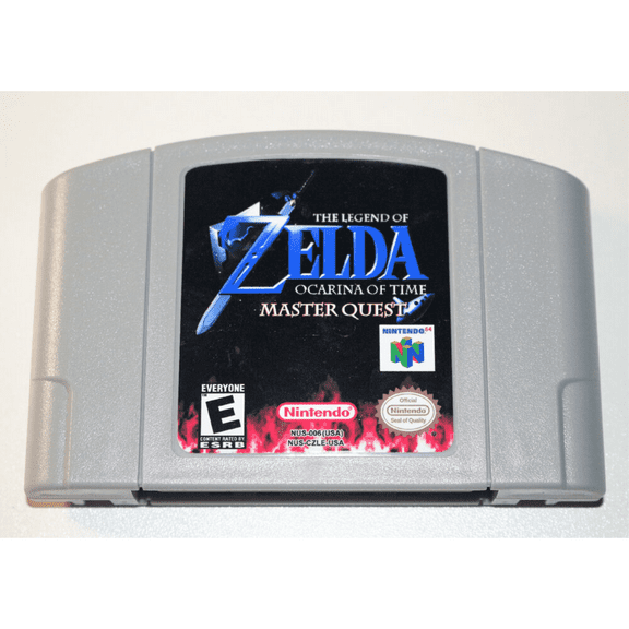 The Legend of Zelda Ocarina of Time Master Quest Game N64 Game Cartridges