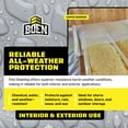 thumbnail image 2 of 6 Mil Clear Plastic Sheeting – 10' x 100' Roll – Heavy-Duty Plastic Cover for Painting, Construction, Greenhouses & Vapor Barrier, 2 of 6