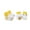 Bee yellow edge, variant on Baby Mittens Socks Set Mittens Toddler Cotton Gloves & Footwear Baby Hand Mittens for Boys Girls 0-12 Months