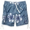 Big Men's Tropical Swim Trunks