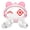 Pink, variant on Wireless Earbuds, Bluetooth 5.4 Earphones In-Ear with 4 ENC Clear Call Mics, Hi-Fi Sound, Mini Ear Buds with Flexible Earfins, IP7 Waterproof, 40H Playback for Android and IOS, USB-C for Gifts, Pink