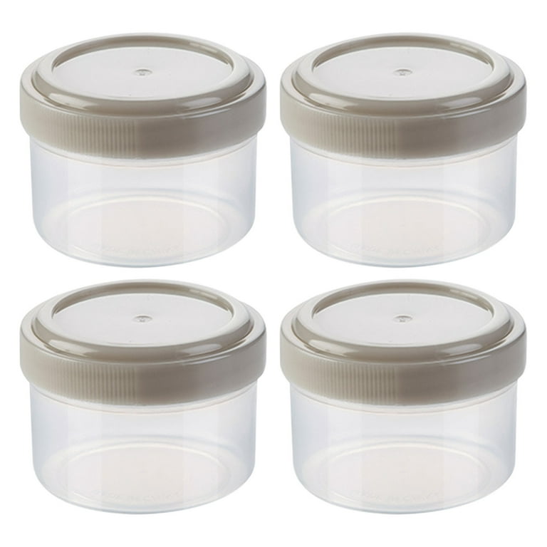 5 Pcs Seasoning Box Spice Bottle Set 40ml Transparent for Barbecue Outdoor