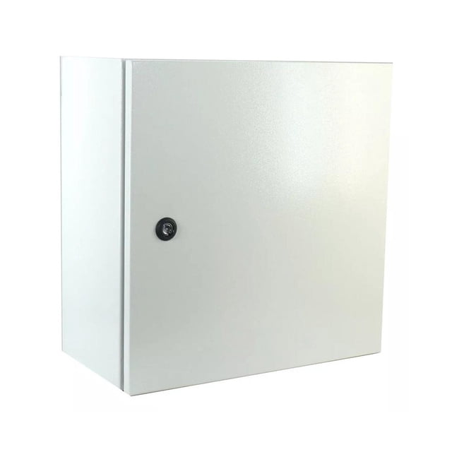 Gabinete Metalico Hermetico 40x40x20cm Exterior IP66 gris 40cm