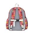 thumbnail image 3 of Golden Retriever Hawaiian Backpack for School,Cute School Bag,Schoolbag with Adjustable Shoulder Straps & Padded Back,13.4"x11"x4.7", 3 of 6