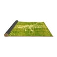 thumbnail image 2 of Ahgly Company Indoor Square Abstract Yellow Modern Area Rugs, 7' Square, 2 of 4