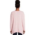 thumbnail image 5 of Time and Tru Women's Hacci Knit Tunic Top with Long Sleeves, Sizes S-XXXL, 5 of 6