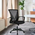 thumbnail image 2 of FDW Ergonomic Office Chair, Swivel Rolling, Lumbar Support for Men, Women(Black), 2 of 7