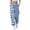 A Light Blue, variant on Womens Joggers Halloween Printed High Waisted Sweatpants Stretch Drawstring Grunge Trousers Fall Winter Relaxed Fit Ladies Pants