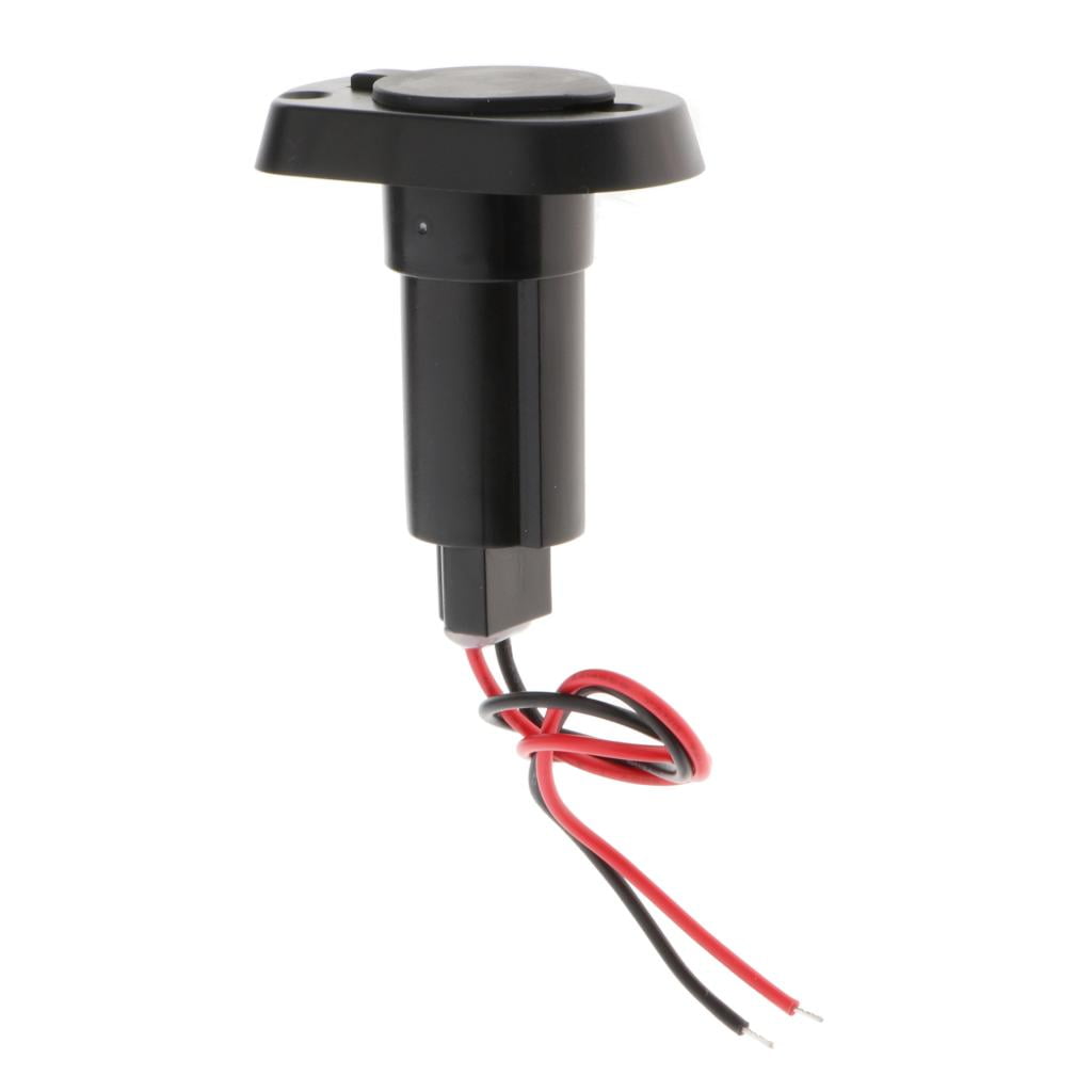 Marine Boat Nylon 2Prong Stern Light Top Socket Plugin Pole Base