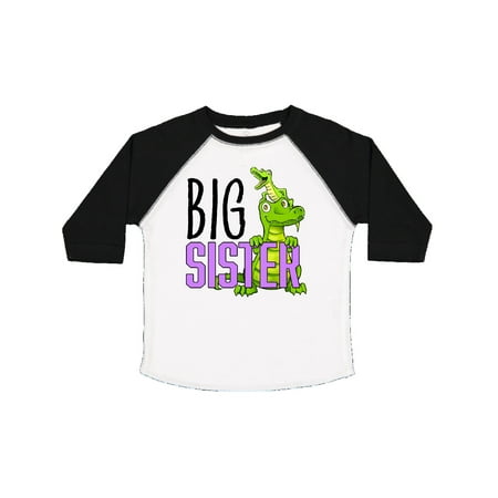 

Inktastic Big Sister with Cute Alligators Gift Toddler Boy or Toddler Girl T-Shirt