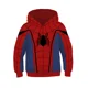 thumbnail image 1 of Spider-Man Gwen Meilen Morales Reiß verschluss Sudaderas con capucha Spinnen versum Regalo 3D Kapuzen Sudaderas con capucha Superhelden Jungen Mädchen Outwear Jacke Hosen, 1 of 5