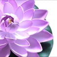 thumbnail image 5 of 4 almohadillas de lirio artificiales para estanque, flores artificiales de 10 cm, flor de loto de espuma flotante con almohadillas de lirio falsas, para jardín de piscina, 5 of 5