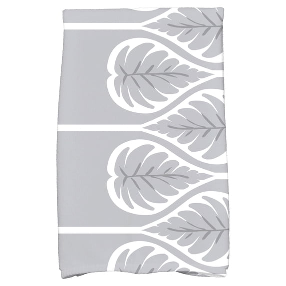 Simply Daisy 16" x 25" Fern 1 Floral Print Hand Towel