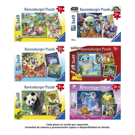 Rompecabezas Ravensburger Varios Modelos 1 Set