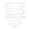 thumbnail image 5 of Raindrops Pattern Clothing Design Ruler Tailoring Tool for Sewing, Dressmaking, and Garment Crafting, 5 of 7