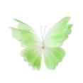 thumbnail image 4 of Mariposa artificial de hilo, decoración, mariposa gigante de gasa, malla de mariposa falsa, fotografía Verde, 4 of 9