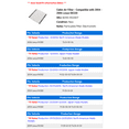 thumbnail image 2 of Cabin Air Filter - Compatible with 2004 - 2006 RX330 2005, 2 of 2