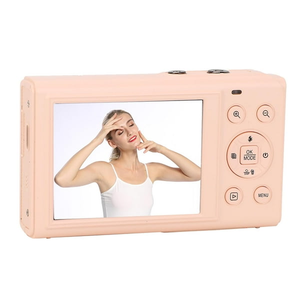 Cámara Digital De 5k Con Pantalla Dual De 80mp, Zoom De 18x, Wifi, Enfoque Automático, Flash Incorporado, Pantalla De 2.8in Y 1.5in,