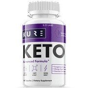 (1 Pack) Kure Keto Pills - Supplement for Weight Loss Appetite Control & Suppressants - 60 Capsules