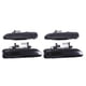 thumbnail image 2 of 4Pcs Exterior Outside Door Handles Set Black New 2002-2008 for City JAZZ FIT, 2 of 5