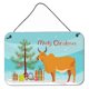 thumbnail image 1 of "Treasures Zebu Indicine Cow Christmas Metal Print, 8"" x 12""" Caroline's Treasures BB9192DS812, 1 of 1