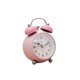 thumbnail image 1 of Reloj rosa for dormitorio, reloj despertador analógico con pilas for cama, sala de estar, sala de estudio, dormitorio escolar, reloj despertador de escritorio, 1 of 6