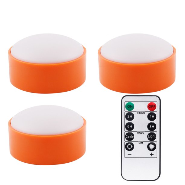 Halloween Flameless Candles Touch Light Adding to Halloween Atmosphere