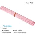 thumbnail image 3 of MECCANIXITY Fiber Reed Diffuser Sticks 8.6" x3mm for Aroma Fragrance Essential Oil, Pink Pack of 100, 3 of 5