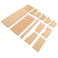 thumbnail image 5 of Plantilla de billetera acrílica de 13 Uds., accesorios universales para manualidades de cuero hechos a mano DIY, 5 of 5