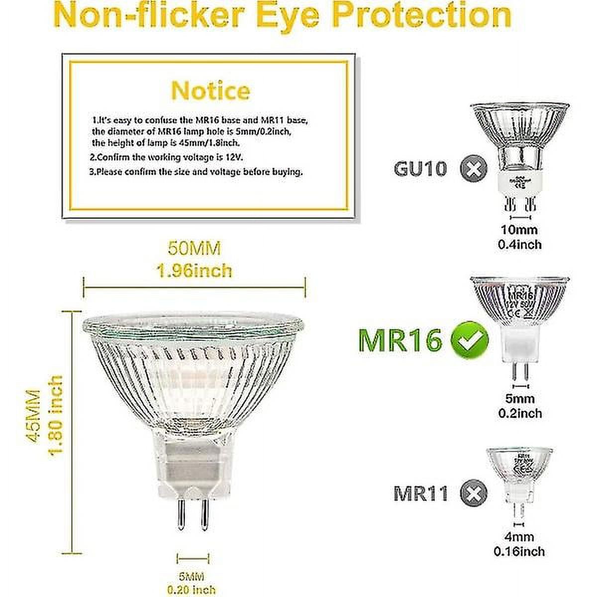 10PCS G8 20W 120V Halogen Bulb Dimmable, Long Lifespan G8 T4