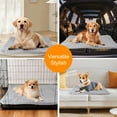thumbnail image 6 of Zacenei Dog Bed Mat,Soft & Comfortable Dog Kennel Pad, Multi-Purpose Dog Crate Bed & Dog Bed Mats Durable Dog Plush Crate Mat for Dog & Cat-Ideal for Crate, Kennel, Home Use [Light Gray,L(33*22in)], 6 of 7