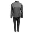 thumbnail image 4 of EHQJNJ Outfits Women Set Sweatsuit Outfits for Women 2 Piece Set Petite Women's Sweatshirt High Neck Long Sleeve Pocket Pants Casual 2 Piece Set, 4 of 4